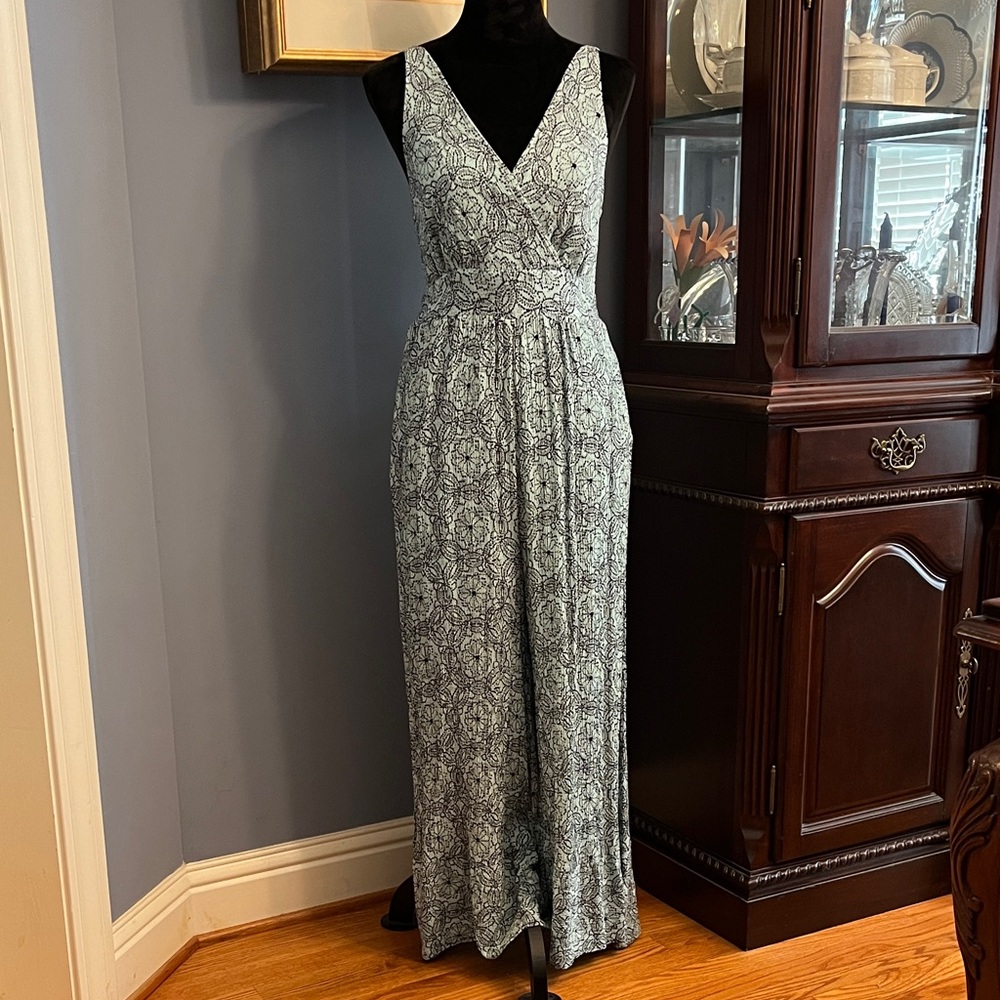 NWOT Cross Front Crepe Jumpsuit